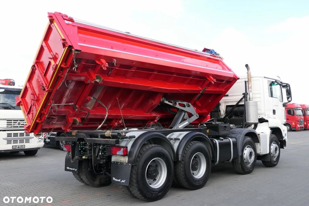 MAN TGS 35.460 / 8X4 / WYWROTKA 2 STR / BORDMATIC / MEILLER KIPPER / AUTOMAT / EURO 6 - 11