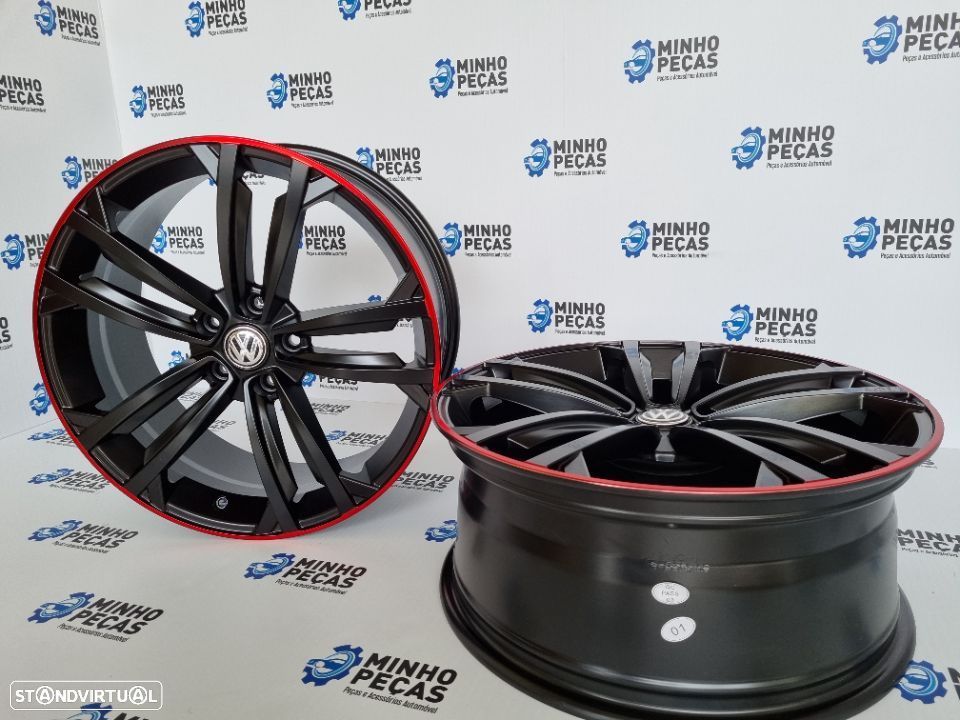 Jantes Golf GT TDI em 19 Red Line - 5