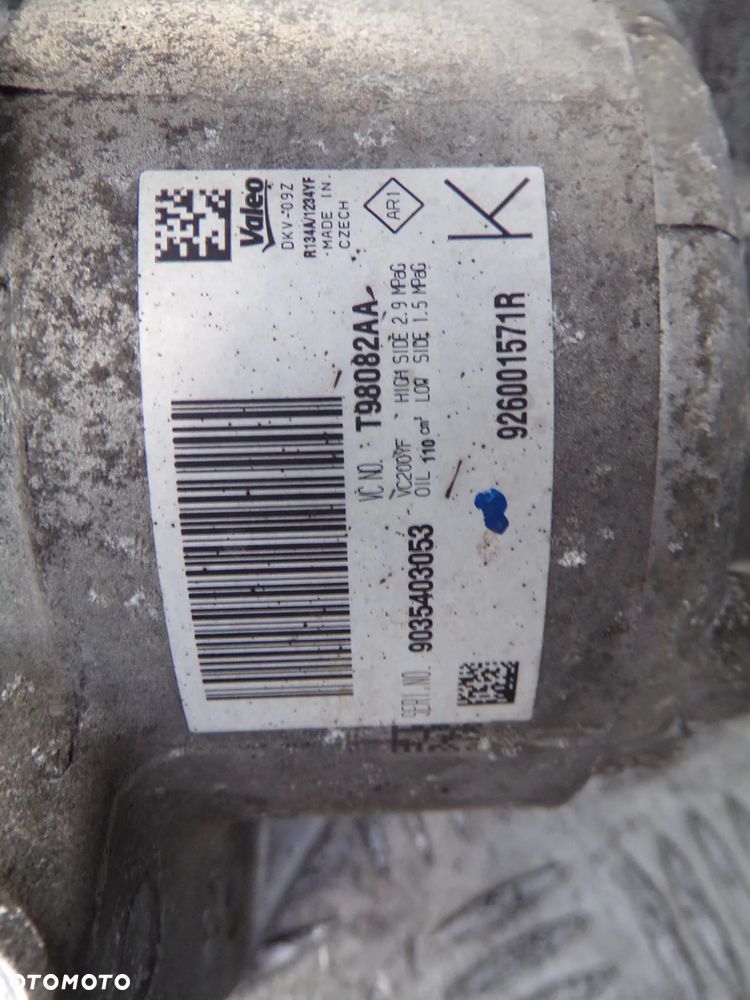 KOMPRESOR POMPA KLIMATYZACJI DACIA DUSTER II 1.5 BLUE DCI 926001571R - 3