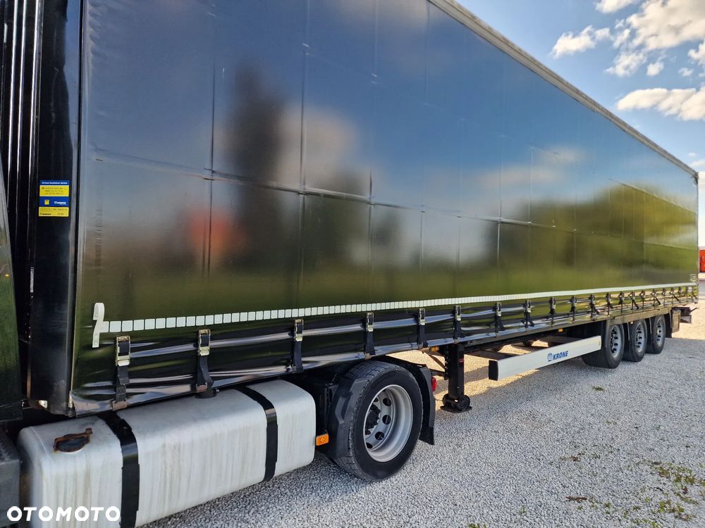 Krone Naczepa MEGA - BPW - OŚ PODNOSZONA - NOWE PLANDEKI - 9
