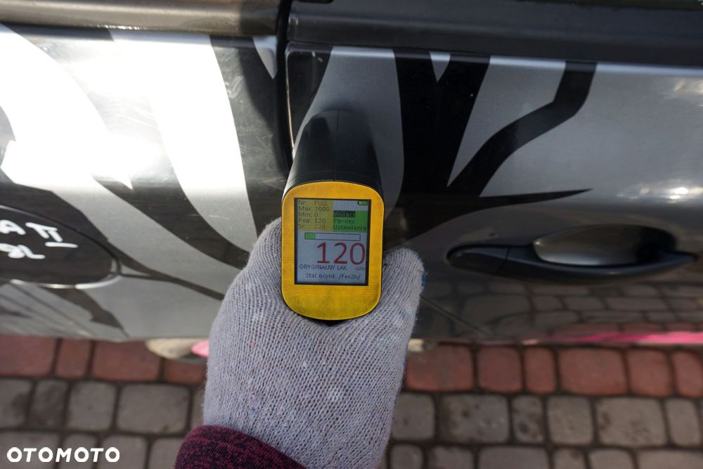 DRZWI TYLNE PRAWE FABIA II 545 LIFT KOMBI LF8L  SZARY SKODA 2010-2014 - 4