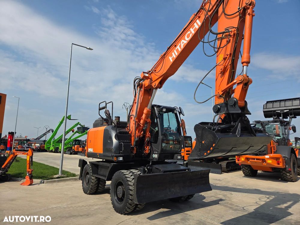 Hitachi PE ROTI 17t, ZX145W-6, 2018, 4.379h, LAMA SI CALE, 3 BRATE EXCAVARE, ad sapare 6m, latime 2,5m, inst picon+rotire, cupa EXCAVARE NOUA, cupa TALUZ INCLINABILA, Antifurt, 3 camere, consum mediu 8,6l/h, posibil leasing 3 ani, CA NOU, PROMOTIE 91.900 EUR - 6