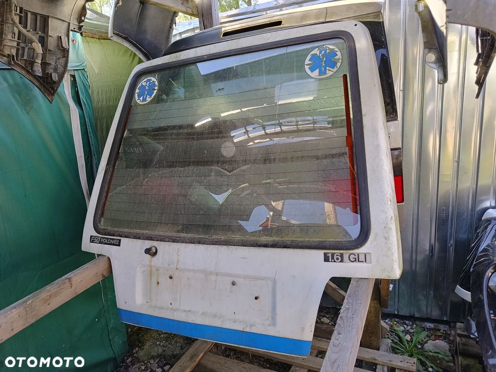 FSO POLONEZ KARETKA AMBULANS KLAPA BAGAŻNIKA SZYBA - 1