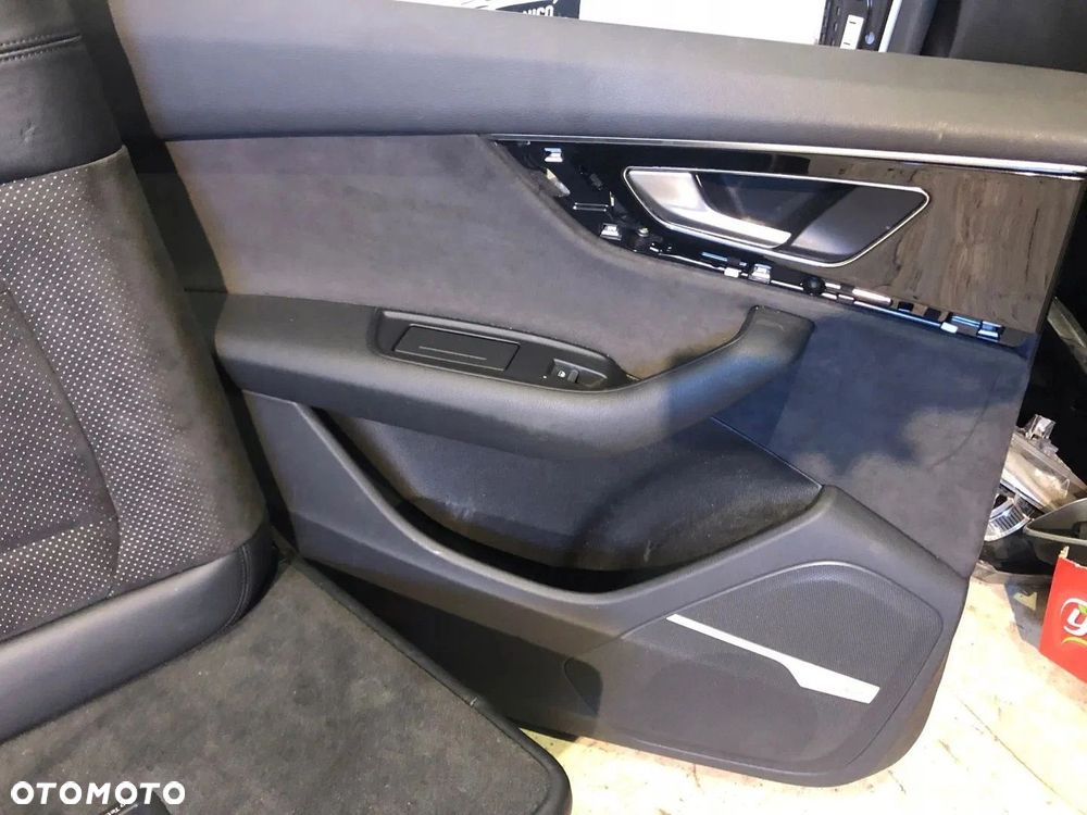 FOTELE TAPICERKA AUDI Q7 4M 7-OS GRZANE S-LINE - 11