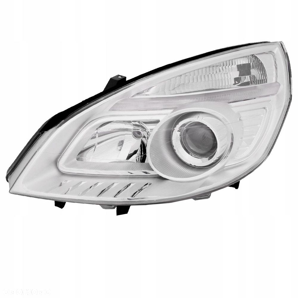 Reflektor lampa Przód Tyc Renault Scenic II 2 Lift 2006-2009 L - 1