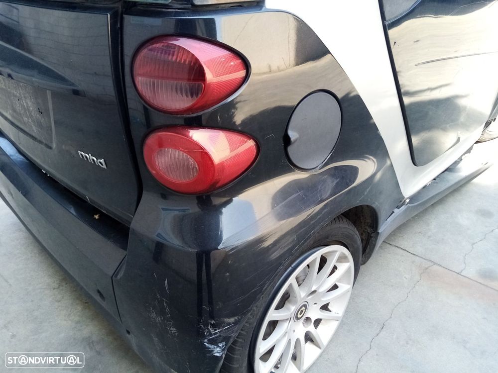 Pára-choques trás SMART ForTwo Coupé (451) - 2