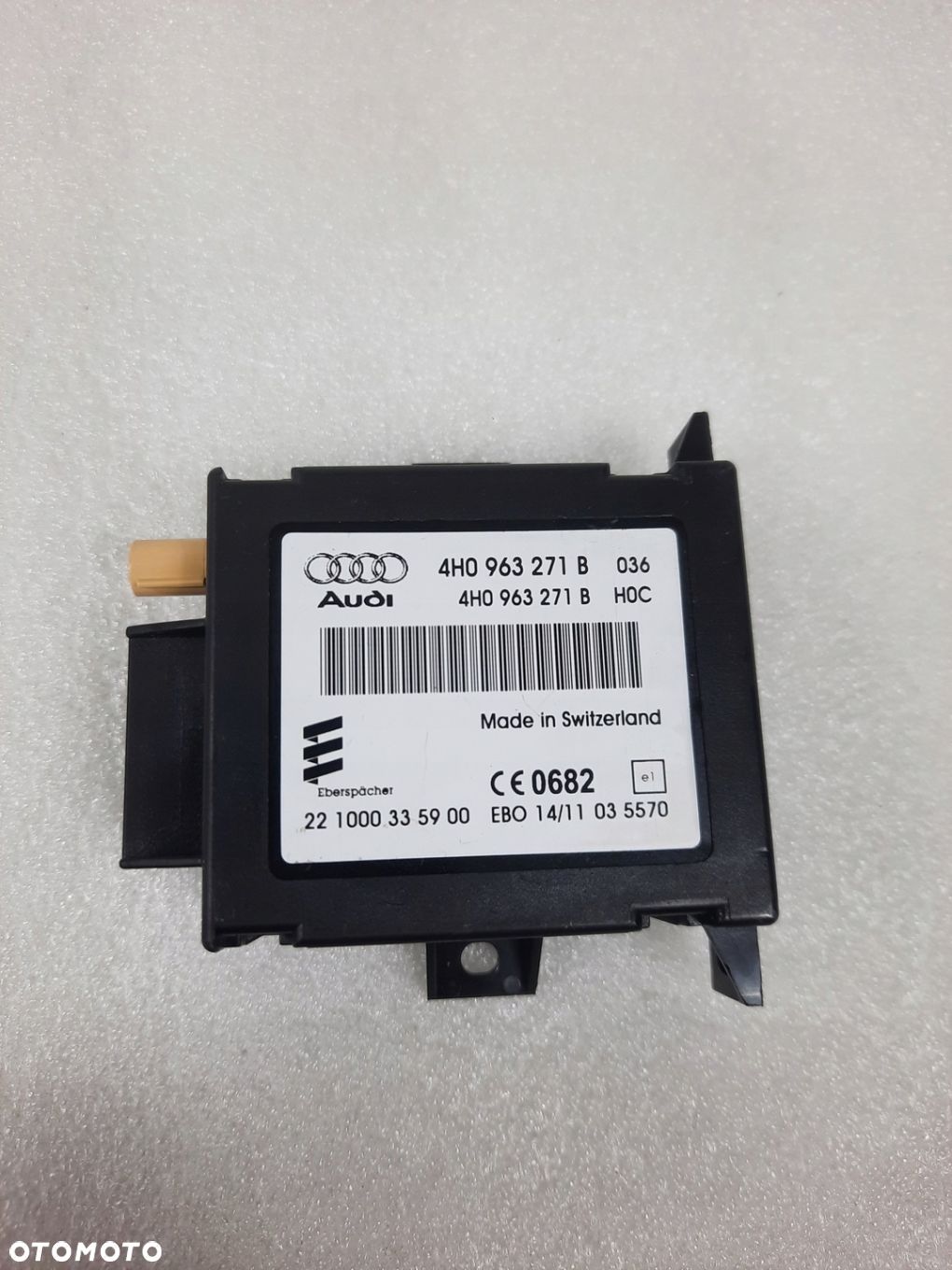 MODUŁ STEROWNIK WEBASTO AUDI A6 C7 4H0963271B - 1
