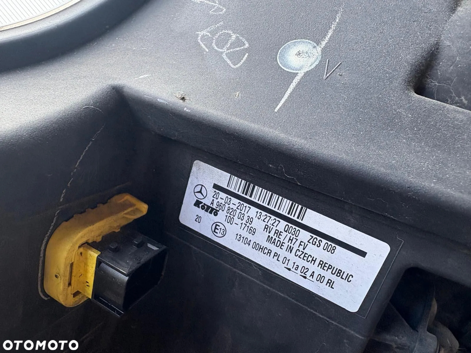 MERCEDES ACTROS MP4 LAMPA REFLEKTOR LEWA PRAWA A9608200239 A9608200339 - 7