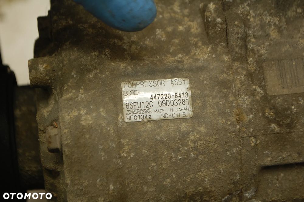 SPRĘŻARKA KOMPRESOR KLIMATYZACJI 8E0260805G AUDI A4 B7 1.9 TDI A4 B6 - 7