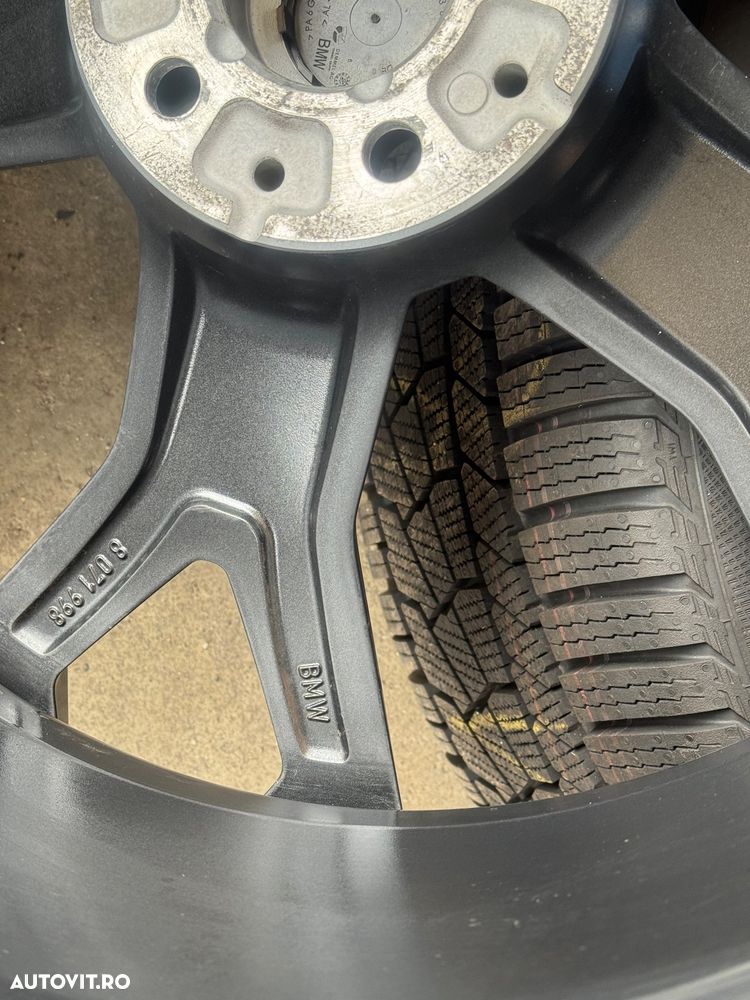 Vând jante originale BMW X5-X6 G05-G06 pe 21” cu anvelope de iarnă - 8