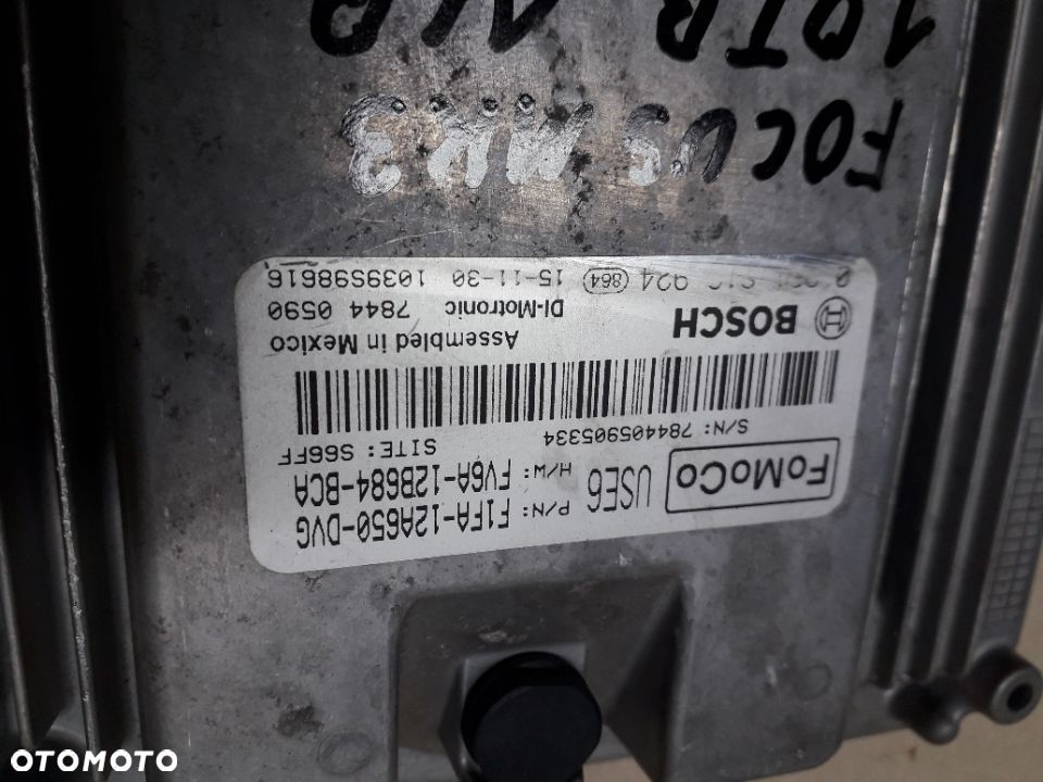 FORD FOCUS MK3 16R 1.0 TB ZESTAW STARTOWY F1FA-12A650-DVG, F1DT-14A073-EF - 4