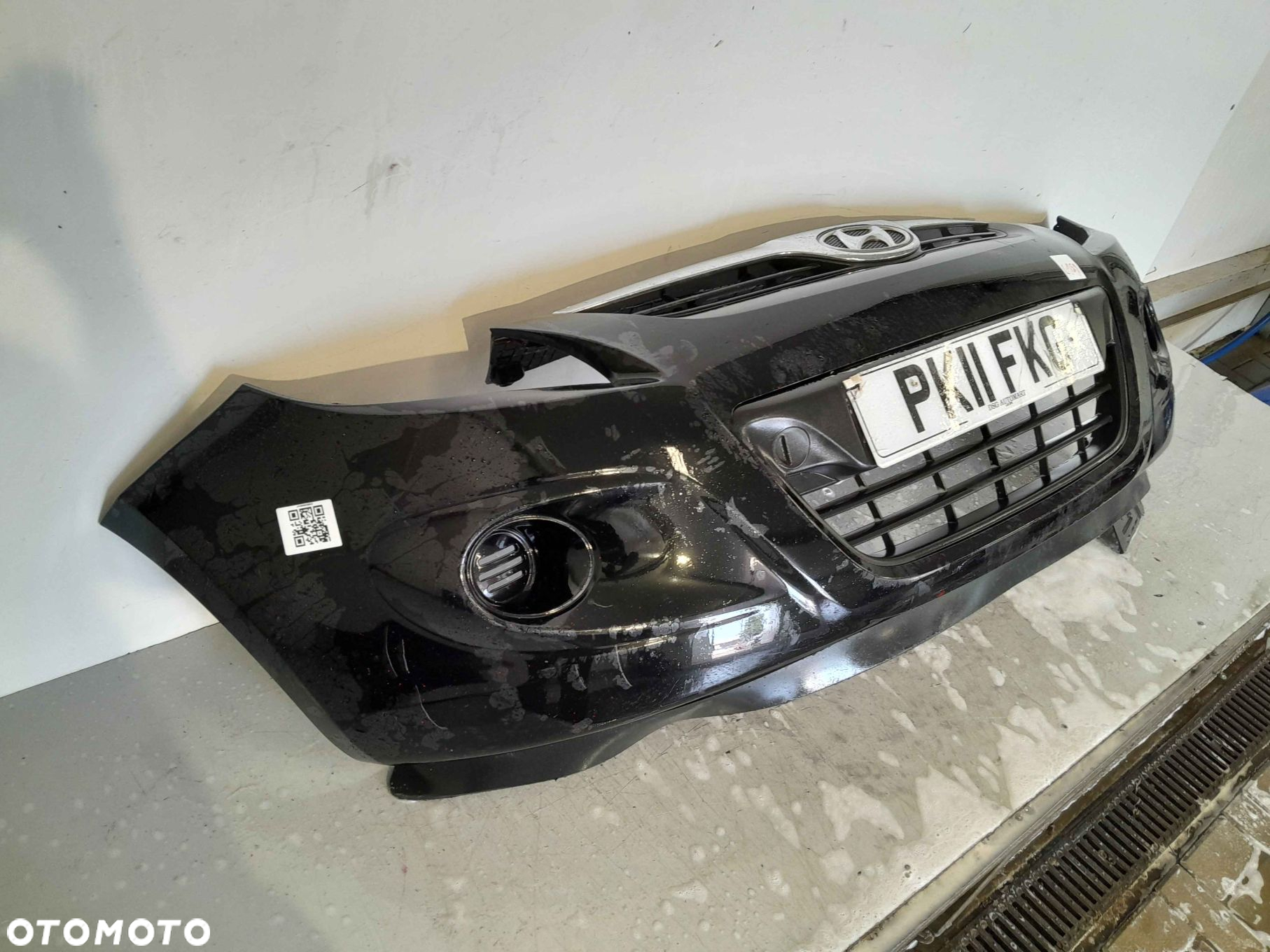 @ ZDERZAK PRZÓD PRZEDNI DO HYUNDAI I20 DIAMOND BLACK FR CZARNY - 4