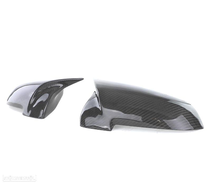 CAPAS DE ESPELHOS RETROVISORES CARBONO PARA BMW 5ER GT F07 F10 F11 F18 7ER F01 - 2