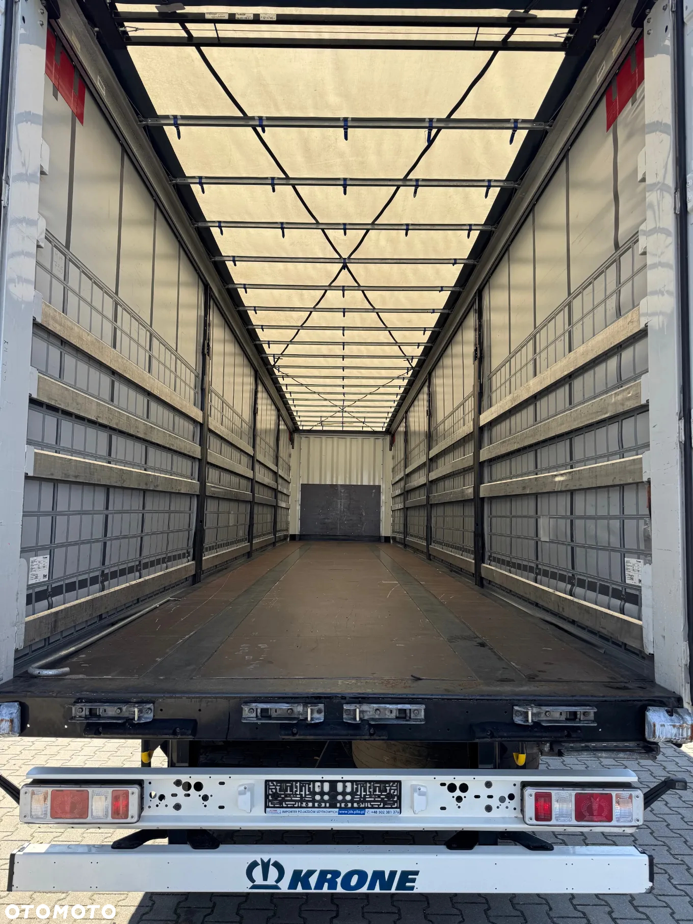 Krone SD Firanka Certyfikat XL, Listwy aluminiowe - 11