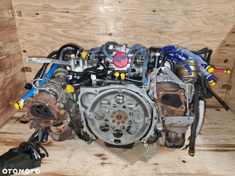 silnik subaru 2.0 twin turbo ej208 legacy gt kompletny ej20 - 4