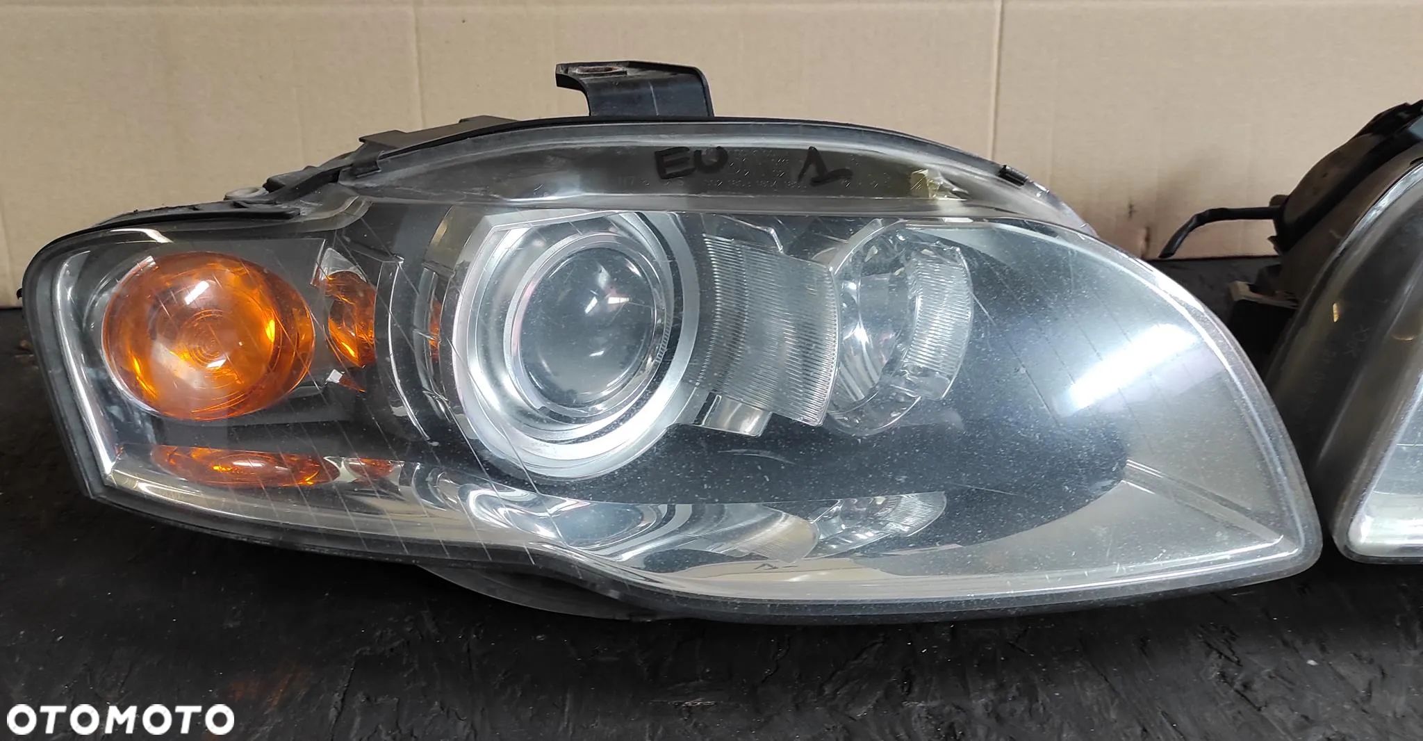 LAMPA PRAWA PRZEDNIA KOMPLETNA AUDI A4 B7 BI-XENON EUROPA WYSYŁKA !!! - 1