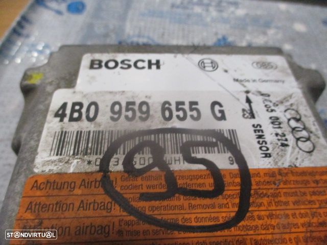 Kit Airbags 4B1880204D  4B0959655G  8D0880201H  AUDI A6  AVANT 2 4B FASE 1 1999 2.5TDI V6 24V 150CV  5P AZUL SEM TABLIER - 14