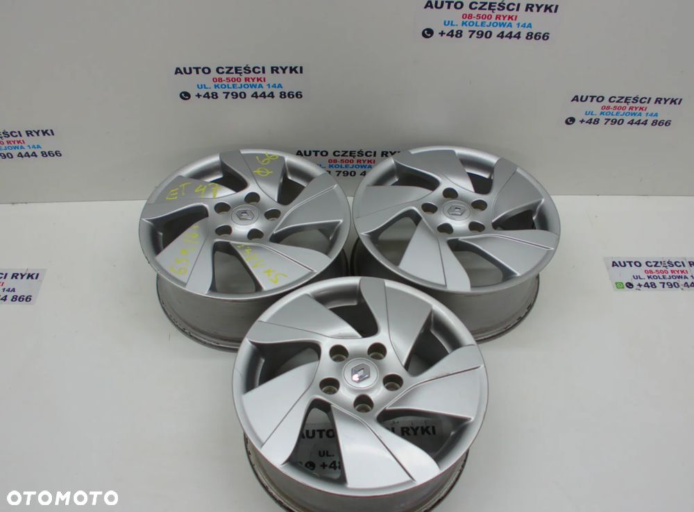 Renault Fluence Felga Aluminiowa 6.5Jx16 5x114.3 et47 - 1