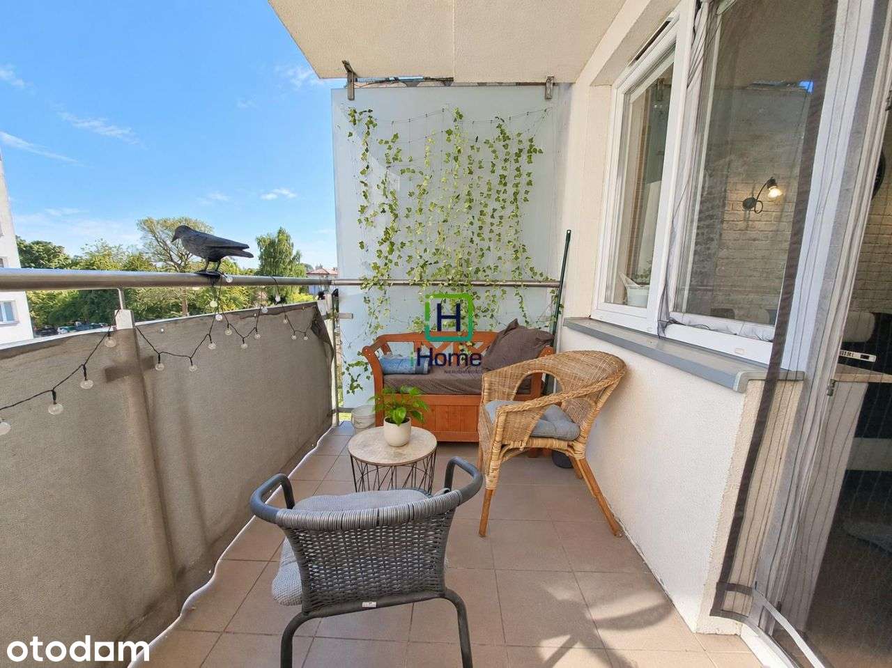 2 pokoje z balkonem i klimatyzacją | 41 m²