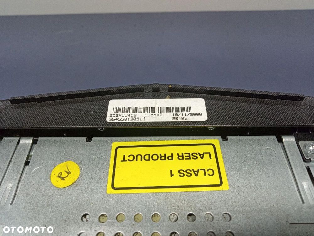 PEUGEOT 607 I LIFT 04-08 RADIO CD 96632921TP - 7
