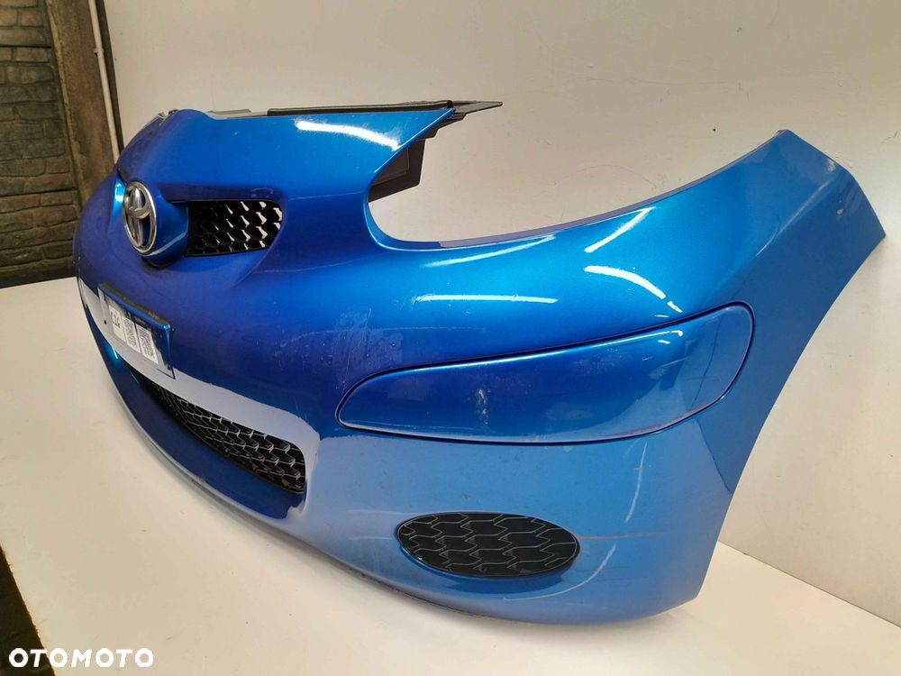 ^ ZDERZAK PRZÓD PRZEDNI TOYOTA AYGO I 1 LIFT FL 8B6 NIEBIESKI - 3