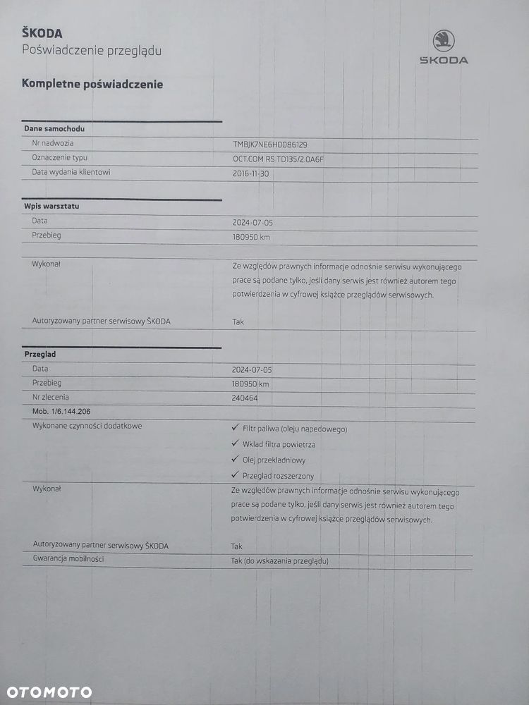Skoda Octavia 2.0 TDI DSG RS - 35
