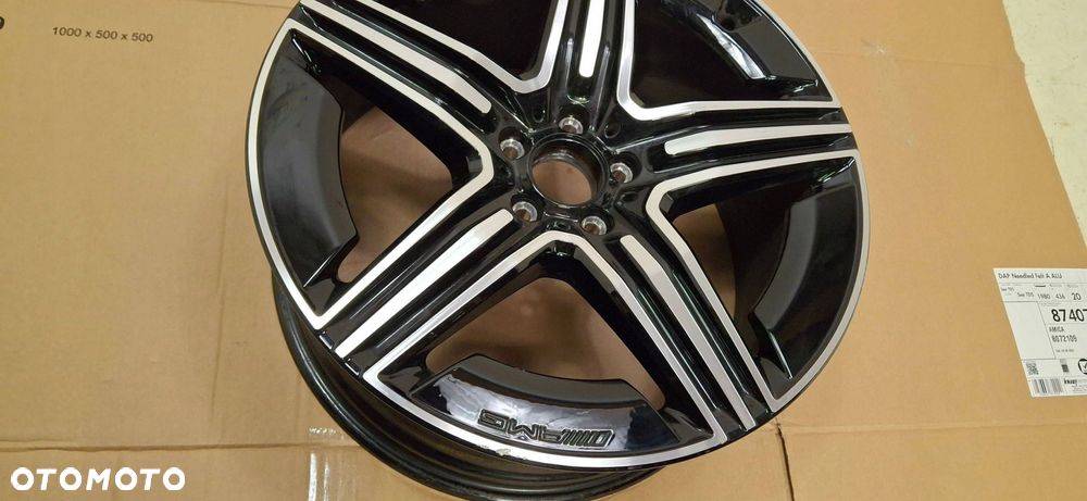 felga aluminiowa mercedes glc 254 amg 8.5x20 et34.5 a2544010600 - 3
