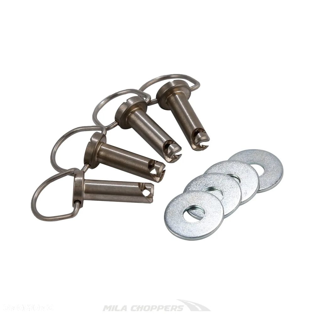 Mocowanie piny kufrów sakiew Harley FLH Touring - 5