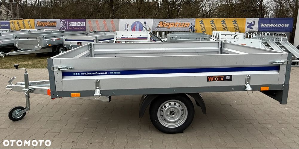 Wiola Przyczepa samochodowa WIOLA  HOCHLADER L1 OŚ 256x156 cm , DMC: 750 kg - 1