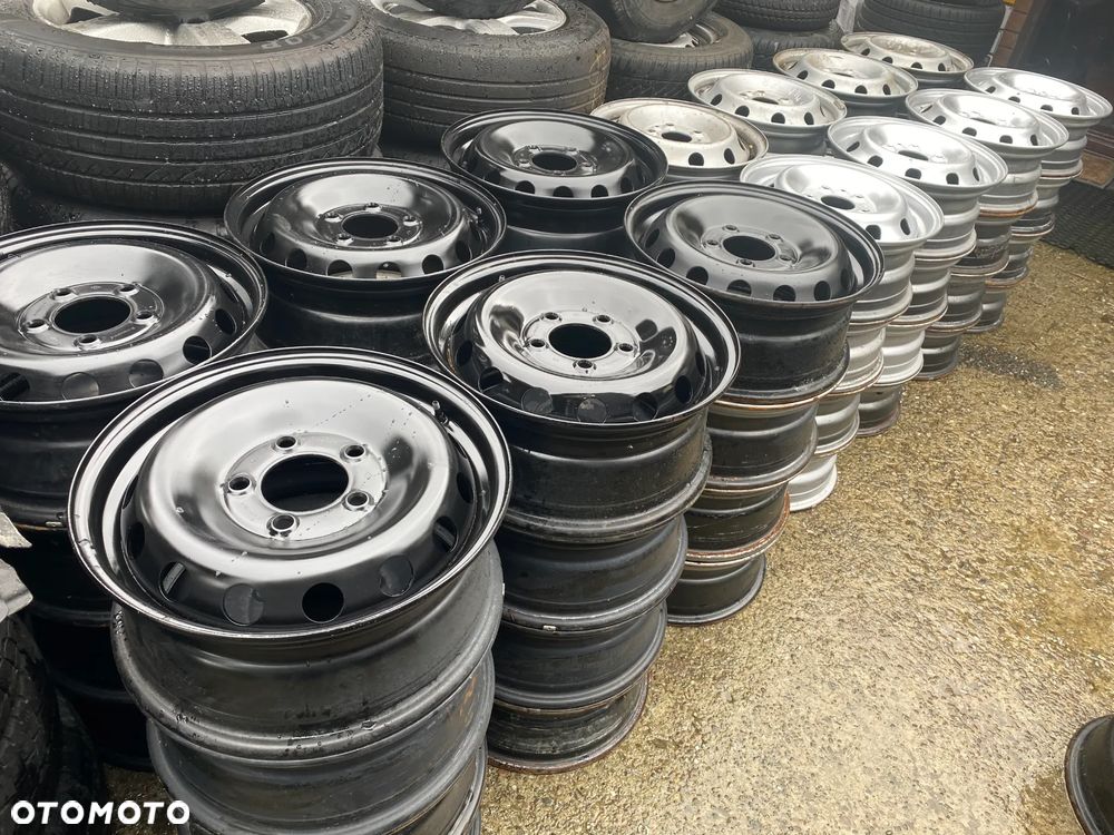 FELGI Stalowe 16 Iveco Daily Sprinter Crafter 235/65/16C 225/65/16C Zima Iveco Daily jak NOWE ! - 20