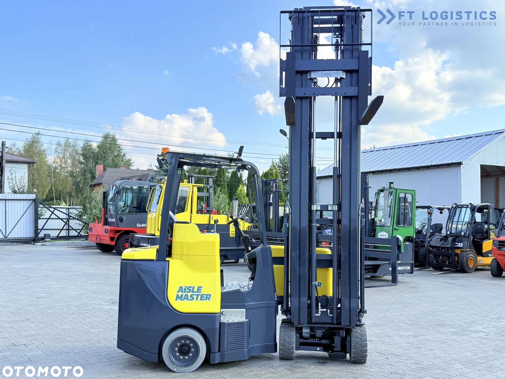 Combilift AISLE MASTER 20SHE / PRZEGUBOWY WÓZEK WIDŁOWY / TRIPLEX 8500MM / ELEKTRYCZNY / WOLNY SKOK / PRZESUW WIDEŁ / NOWE OPONY / JEDYNE 1176H / STAN IDEALNY / Szeroka oferta wózków czterokierunkowych i bocznych, dopasowanych do różnorodnych potrzeb i zastosowań - 28