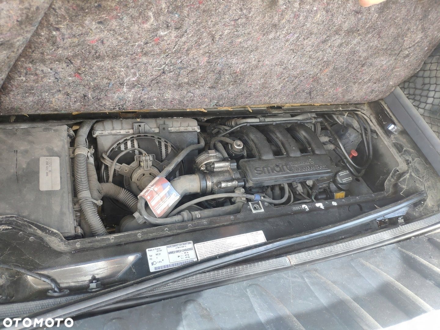 SMART ForTwo 450 SILNIK 160910 TURBO 0.6 600 - 1