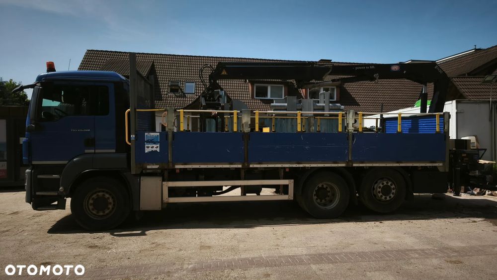 MAN TGS 26.360 HDS Kran / E6 / 212tys km /skrzynia + żuraw HMF / manual / 6x2 / - 6