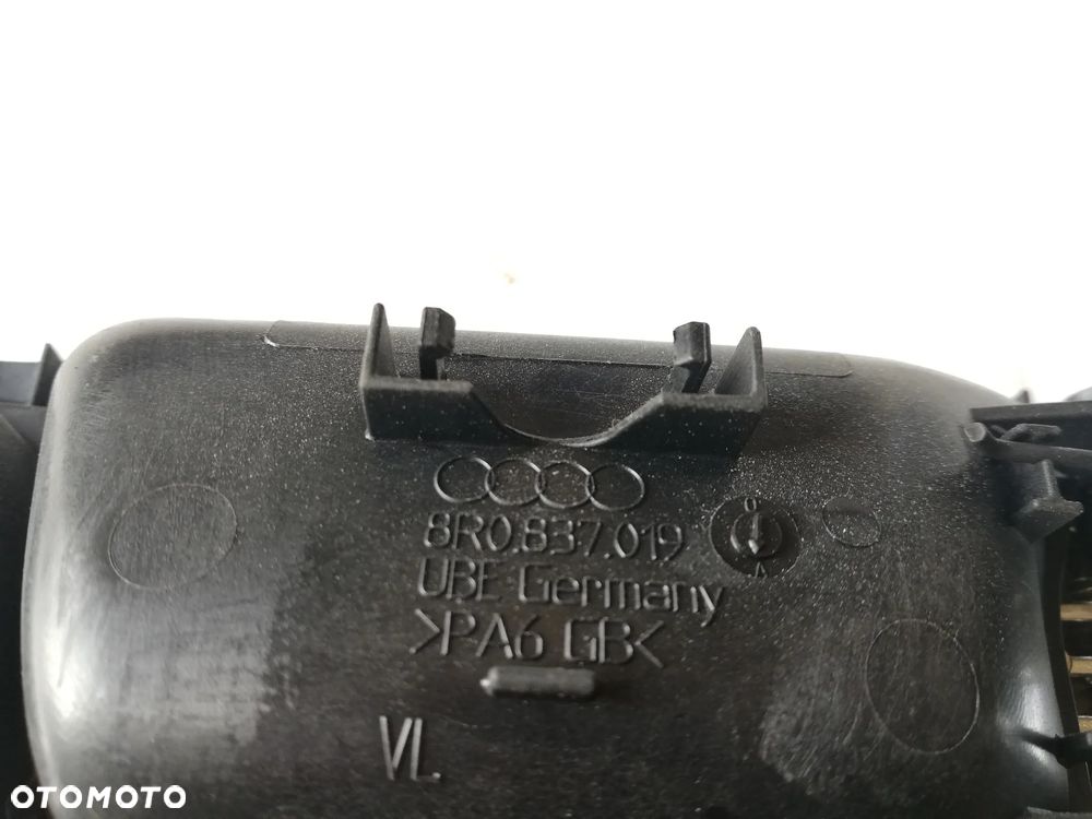 KLAMKA PRZEŁĄCZNIK CENTRALNEGO ZAMKA PRAWY PRZÓD AUDI Q5 8R 8R0837020 8R0837019 - 5