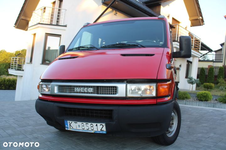 Iveco DAILY_BEZAWARYJNE_ZDROWE_BRYGADÓWKA_7-OSOBOWE DOKA DUBEL KABINA+ SKRZYNIA ŁADUNKOWA HAK_ZAREJESTROWANE_ - 10