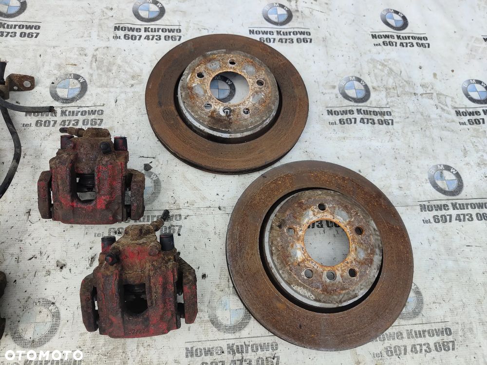 BMW E46 3.0d 3.0i Zaciski Hamulcowe przód tył + tarcze 325mm - 4