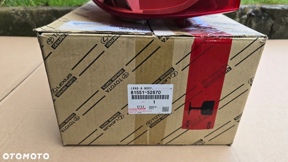 Toyota Urban Cruiser 09-12 Lampa Tylna Tył Prawa Oryginał - 5