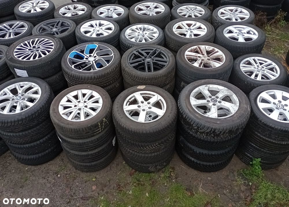 KOŁA ALUMINIOWE PAKIET KÓŁ ZIMOWE LETNIE RÓŻNE ROZMIARY OFERTA HURTOWA - 2