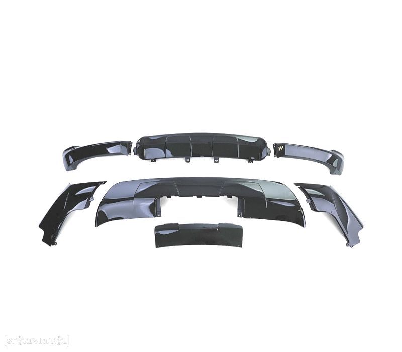 AERO KIT CARROÇARIA BMW X5 E70 07-13 PRETO BRILHANTE - 2