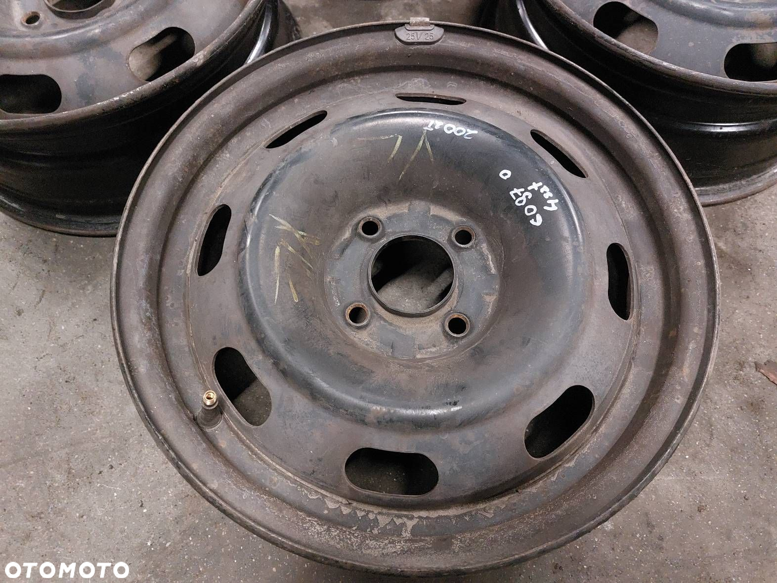 FELGI STALOWE 4 SZT PEUGEOT 206 I 4X108 6JX15 ET27 FI65,1 - 4