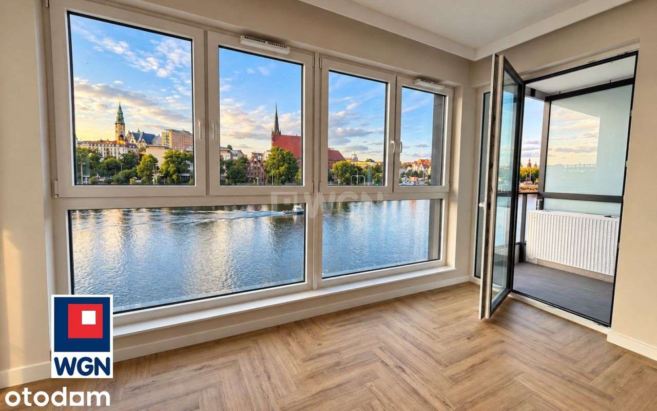 Nowy apartament 40 m2| Widok na Odrę | Wysoki stan