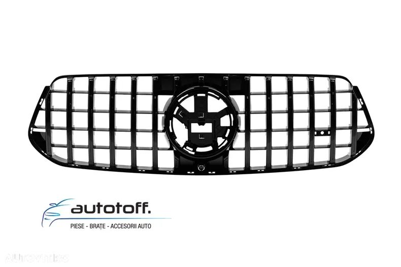 Pachet exterior compatibil Mercedes GLE W167 SUV (19-23) GLE63 Black Design - 4