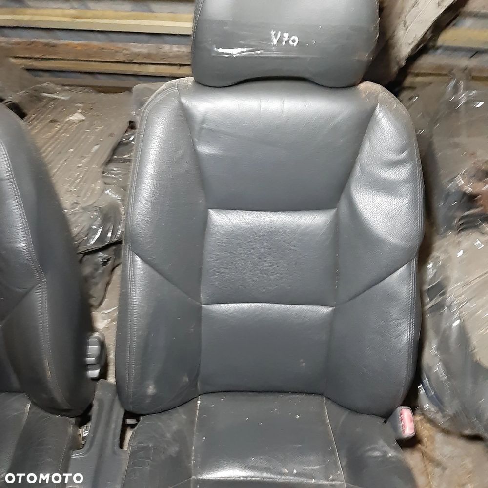 Fotele Przód Kanapa Tył Volvo V70 99-05 Skóra - 7