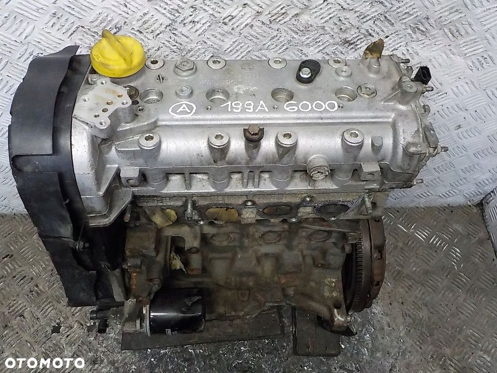 FIAT GRANDE PUNTO ALFA ROMEO MITO SILNIK 1.4 199A6000 PRZEBIEG 99 TYS. - 4