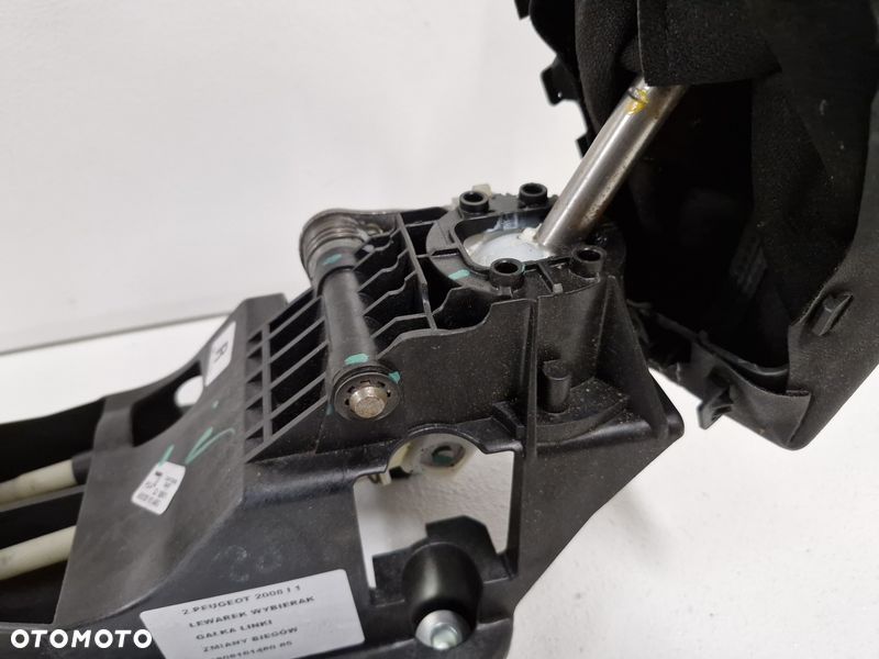 peugeot i 1.2 b vti wybierak lewarek gałka zmiany biegów linki gałka 9808161480 - 5