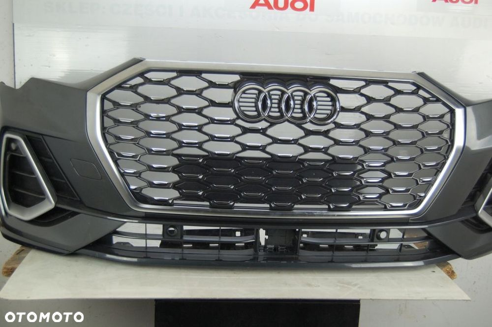 ZDERZAK AUDI SQ3 Q3 83A 83F 2020-2022 S-LINE SILVE - 2