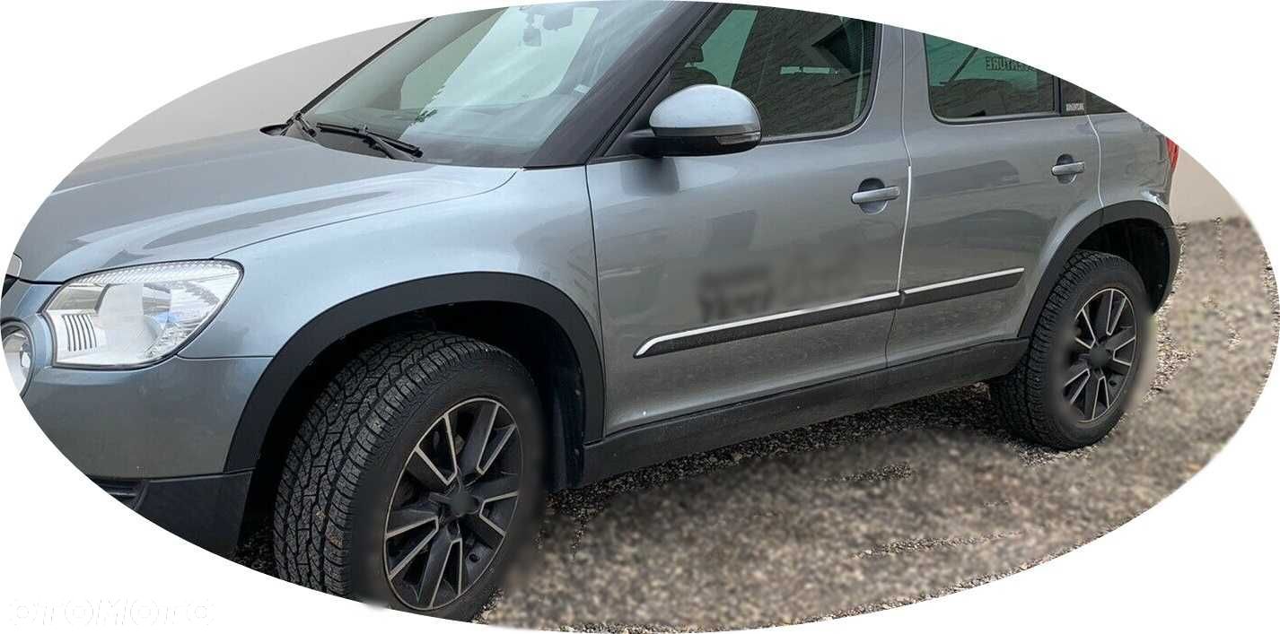 SKODA YETI Nakładki na Błotnik listwa nadkola lewy prawy Tuning zestaw - 1