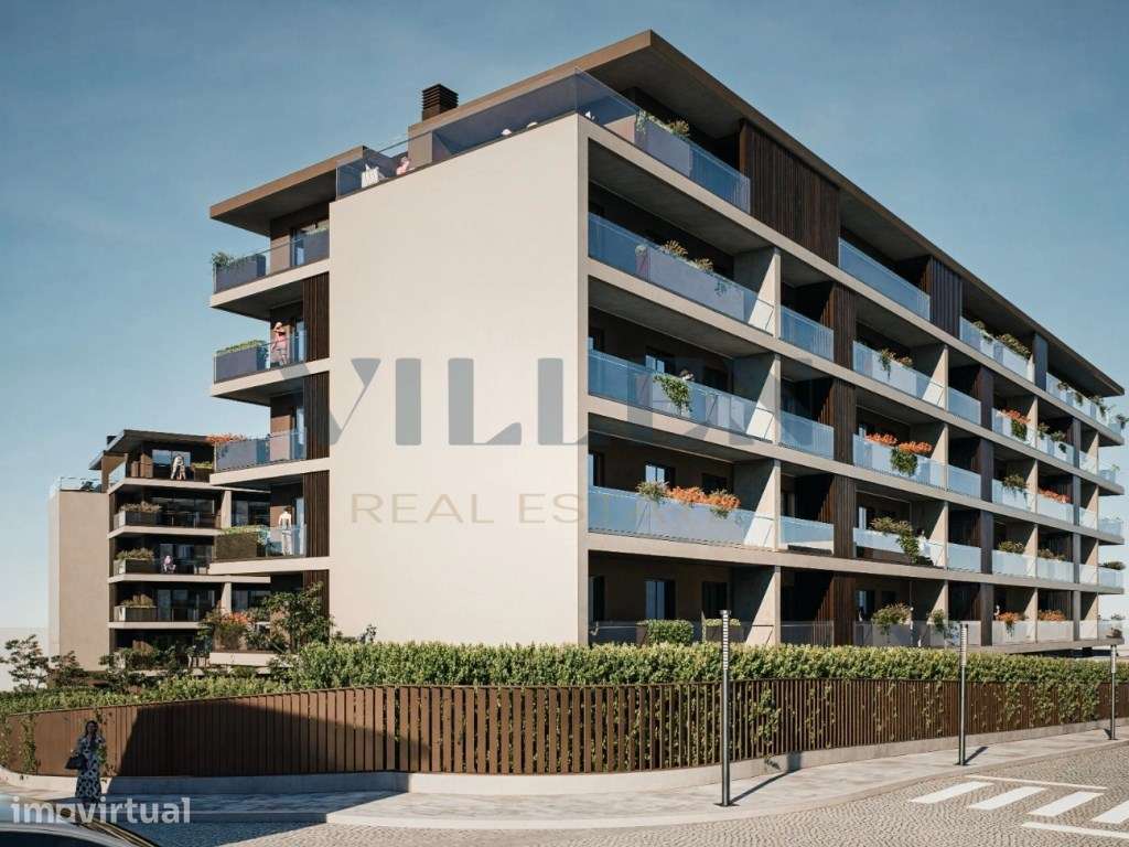 Apartamento T3 Novo em Condomínio Privado de Luxo na Trofa - Grande imagem: 3/11