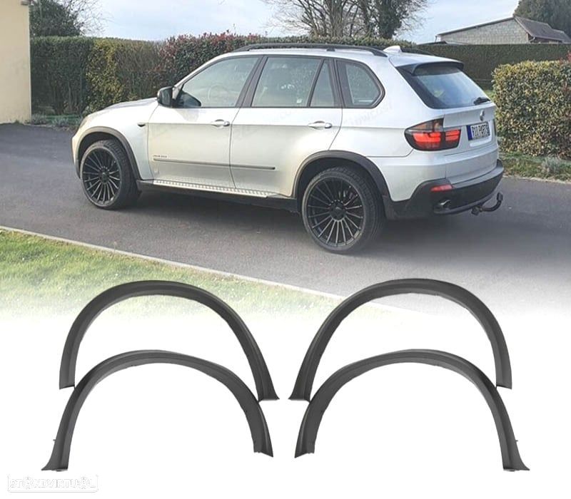 ABAS DE GUARDA LAMAS BMW X5 E70 LOOK M - 1