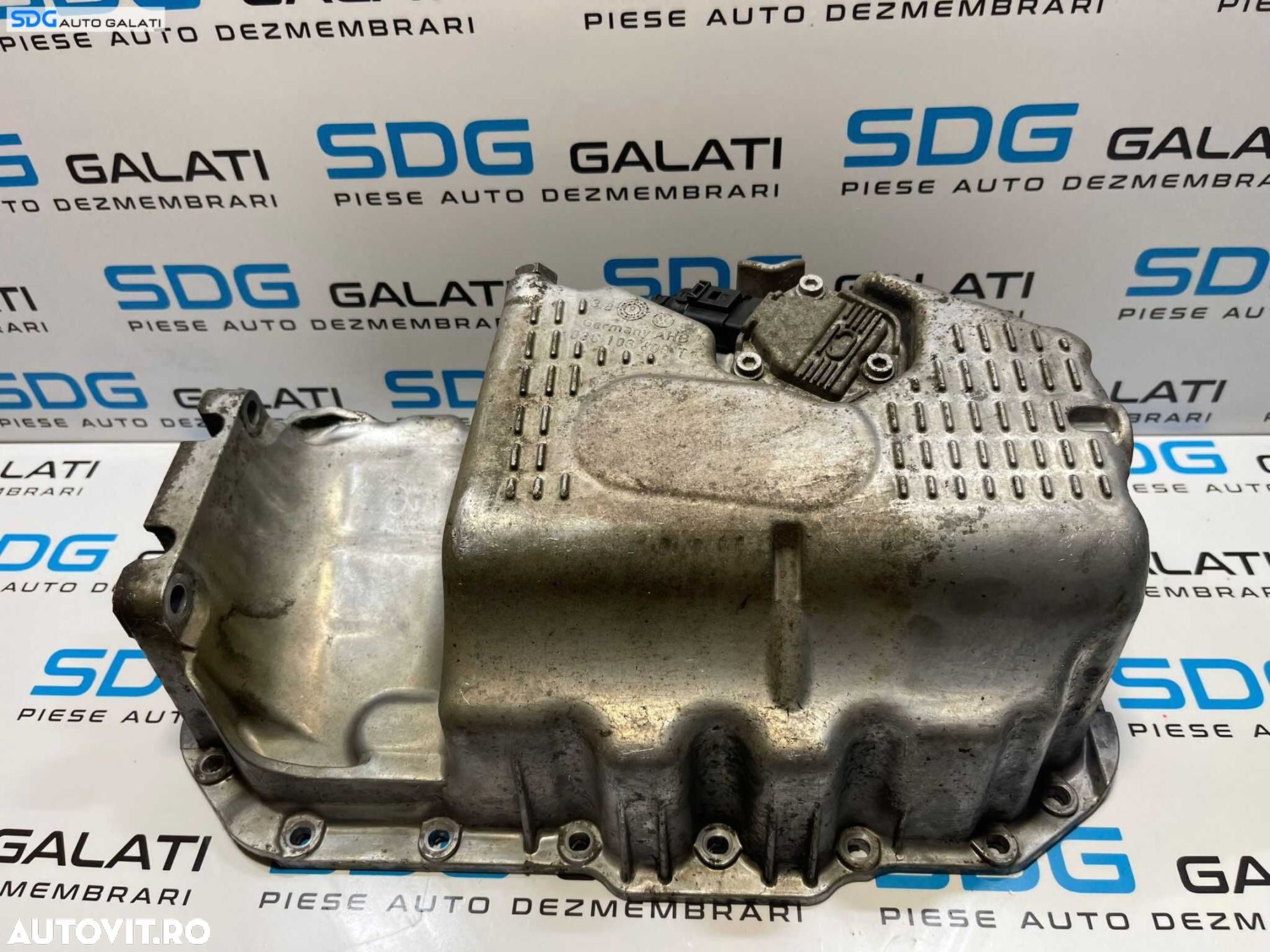 Baie de Ulei cu Senzor Nivel Skoda Octavia 2 1.4 TSI CAXA 2008 - 2013 Cod 03C103603T - 1